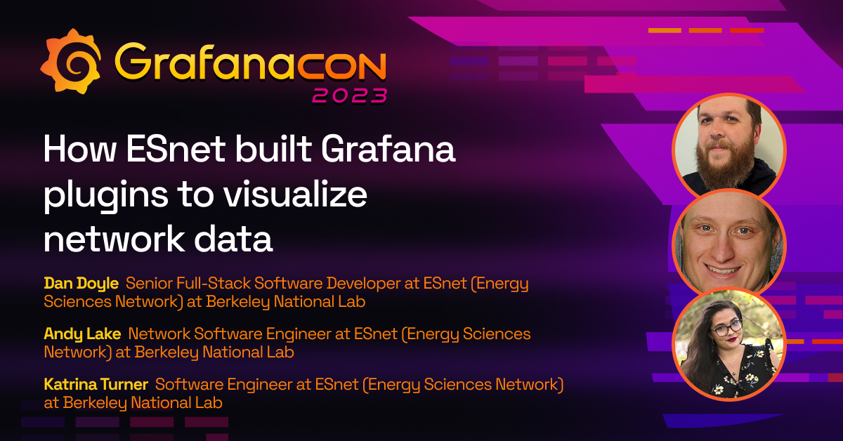 How ESnet built Grafana plugins to visualize network data