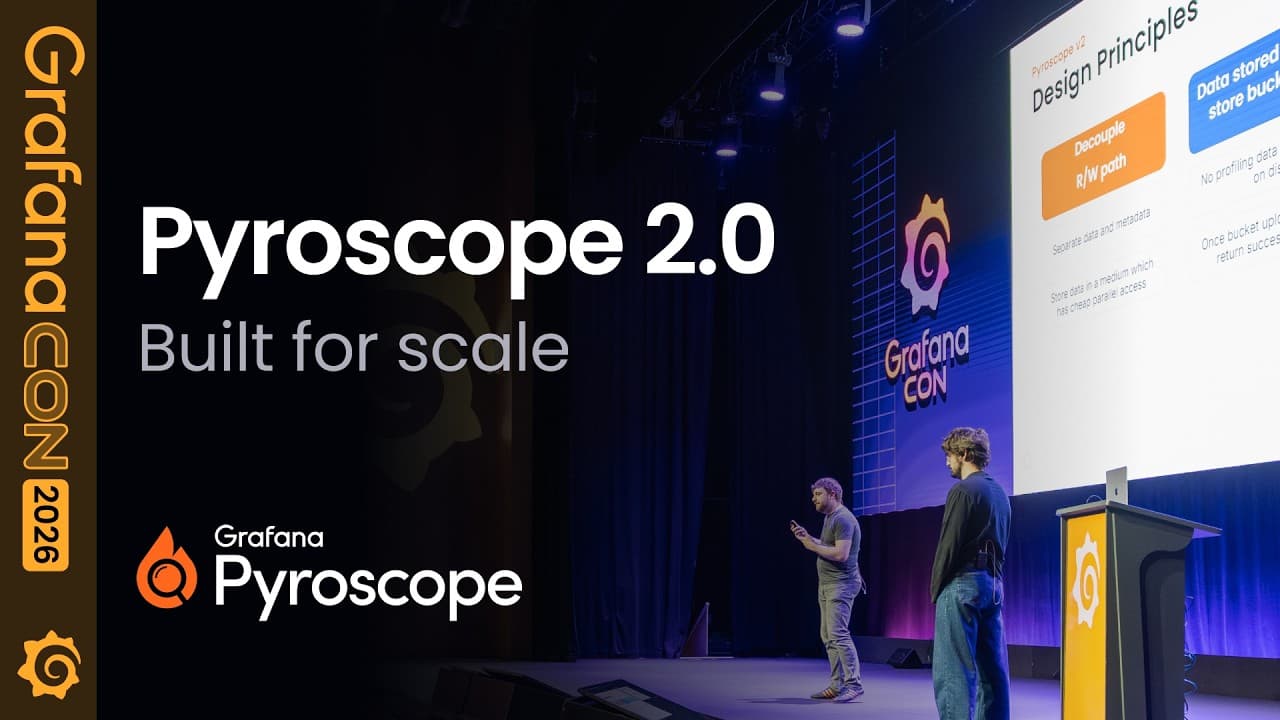 Pyroscope 2.0: Continuous profiling that scales